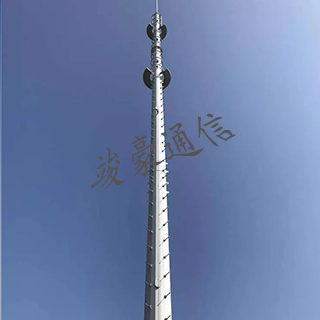 通信天线30米自立桅杆Wifi塔